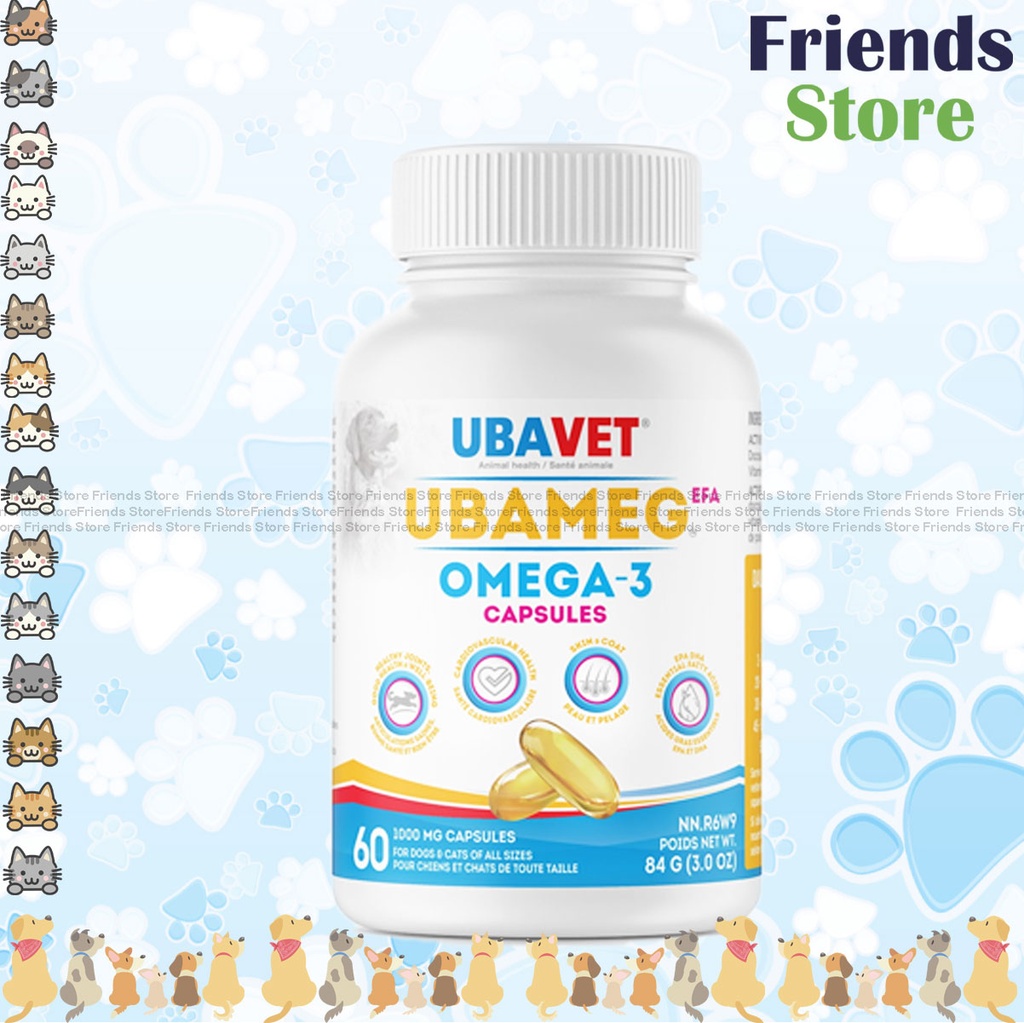 UBAVET - UBAMEG 歐米茄3脂肪酸 60粒