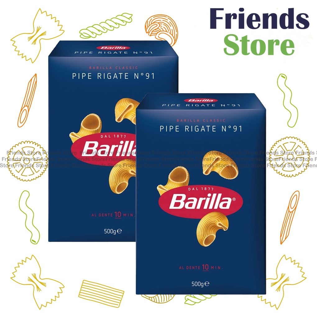 Barilla - Pipe Rigate #91 (500g X 2)