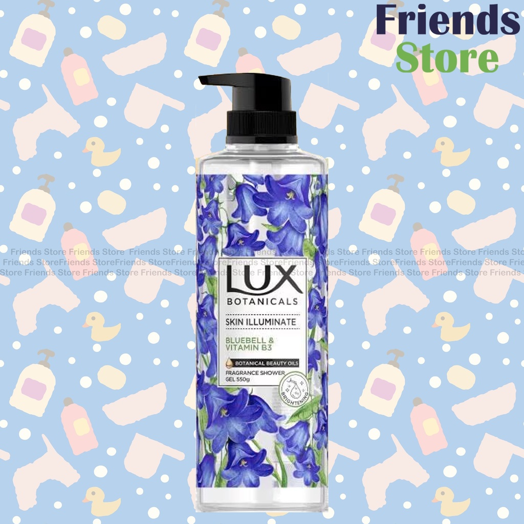 LUX - 植萃香氛水嫩亮澤香水沐浴露 (藍風鈴) 550克（120343）