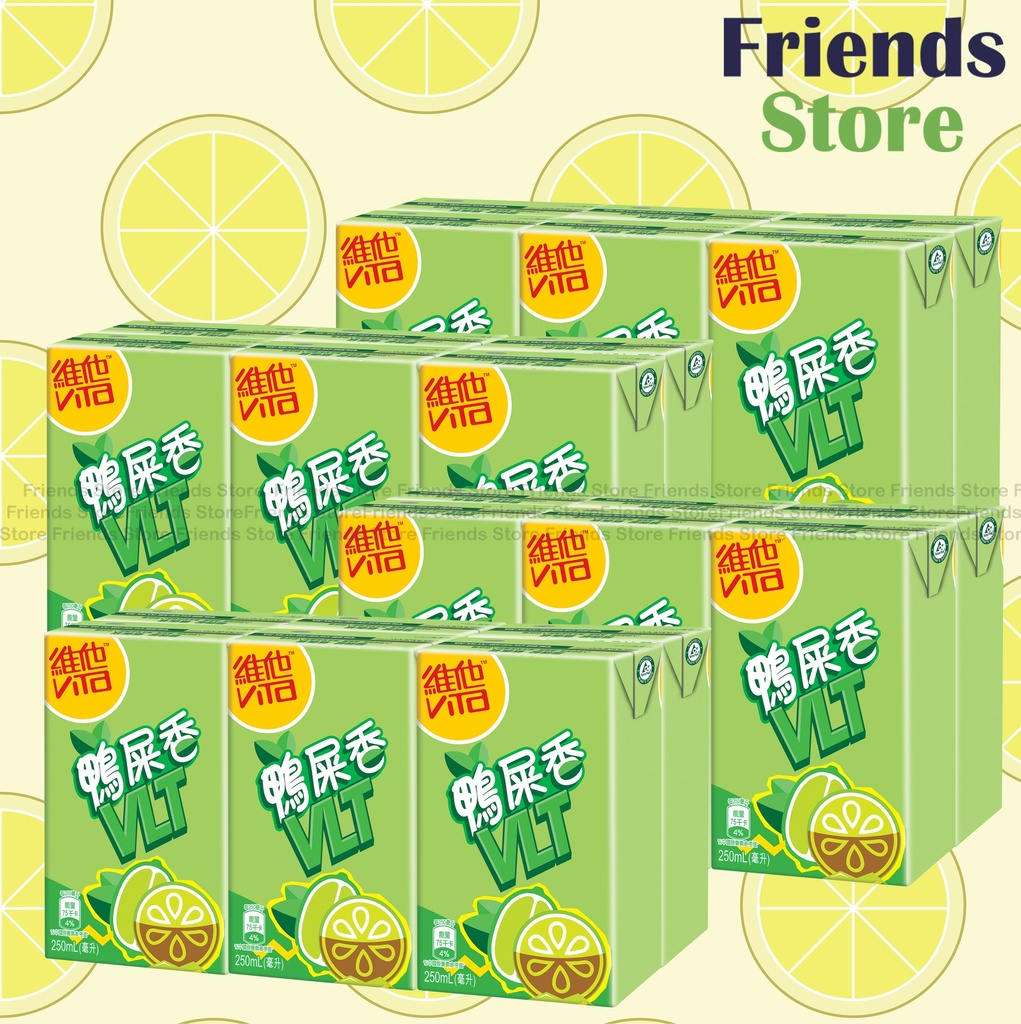 Vita - [Full case] 紙包裝- YSX Lemon Tea  (鴨屎香)  (250ml X 6 X 4)