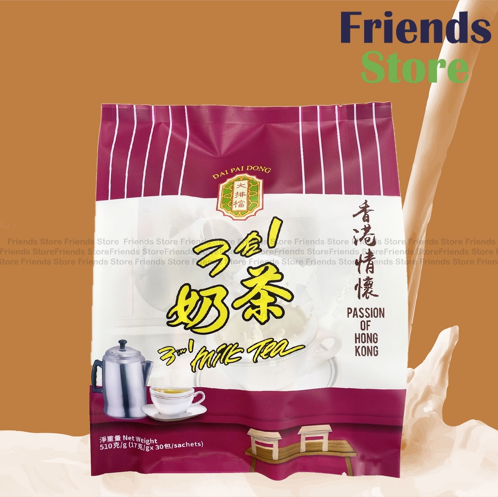 大排斥 - （袋入り）3 in 1 インスタントミルクティー（30本入り）