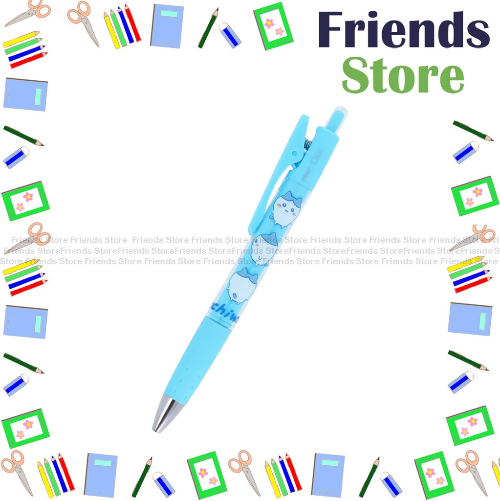 [124059B] PILOT - 日本製Chiikawa系列-Hachiware小八貓 OPT 0.7mm 湖水藍色筆桿 黑色原子筆