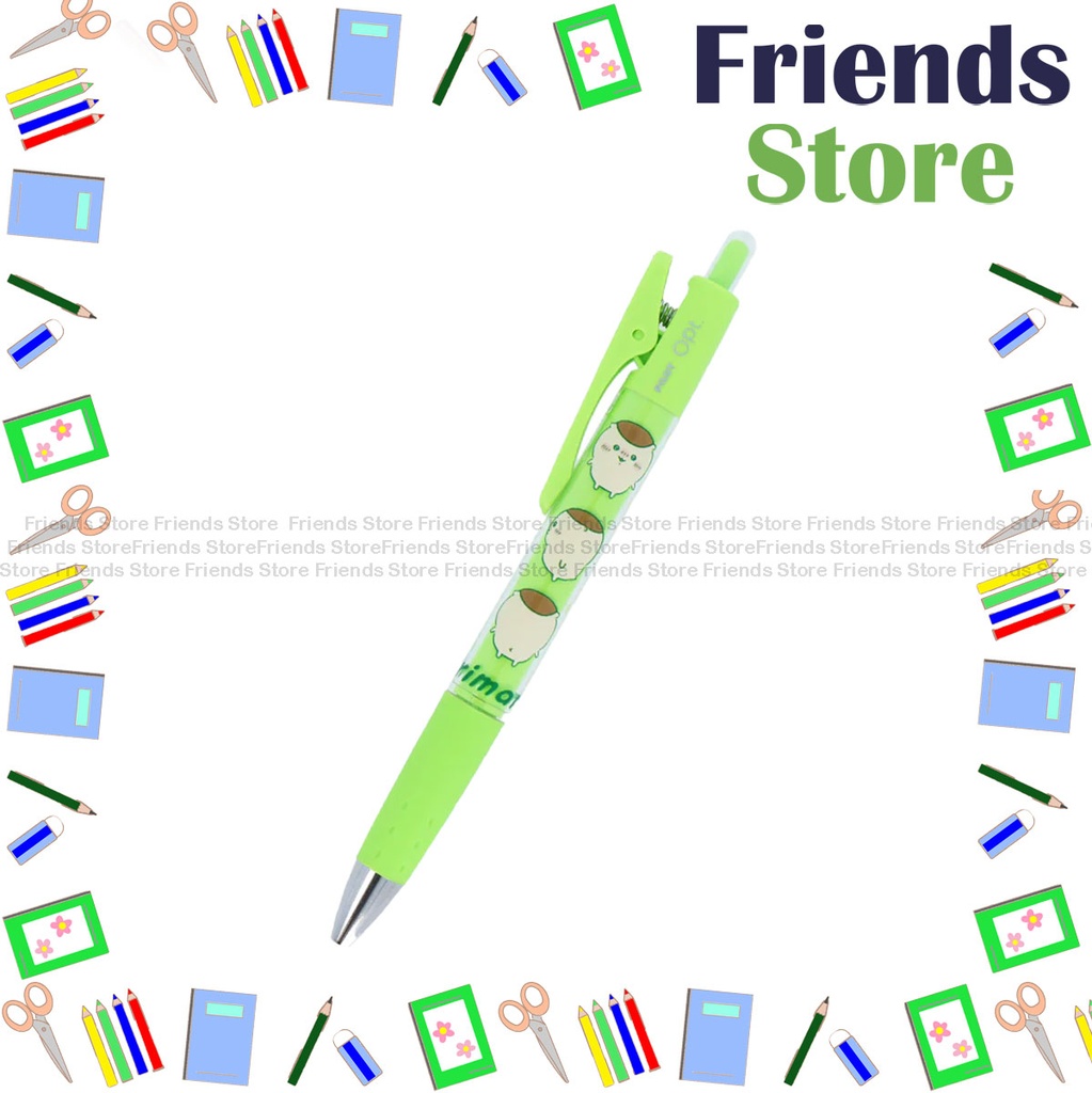 [124059F] PILOT - Made in Japan Chiikawa Series - Kuri Manju OPT 0.7mm Green barrel Black-ink Ball Point Pen
