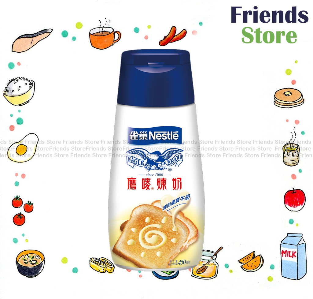 雀巢®鷹嘜® - 瓶裝 全脂加糖煉奶 (450克)