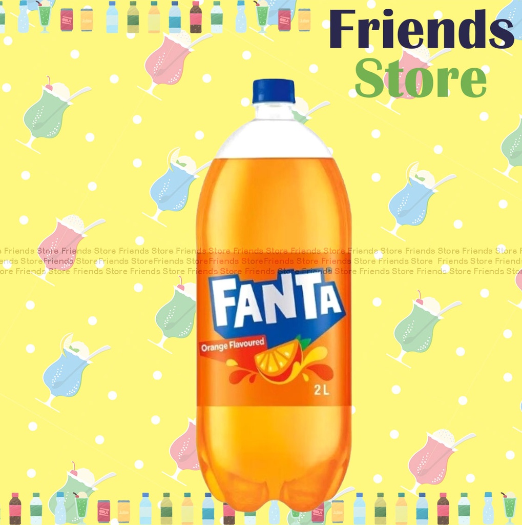 [400287D] Fanta - 家庭派對裝 Orange Flavoured Soda Drink (2L X 1)