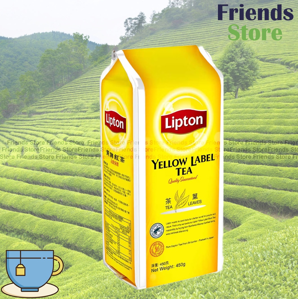 Lipton - Yellow Label Packet Tea Leaves (450g)