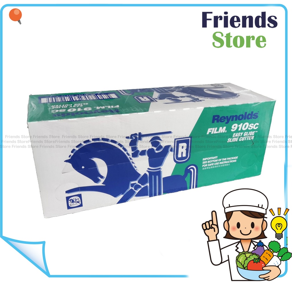 [W110801] Reynolds’ - Plastic Film Roll with Slide Cutter 910