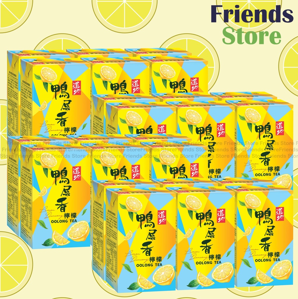 [4002110F] タオティー 【オリジナルボックス】紙包装 ダックシット レモンティードリンク (250ml x 6 x 4) (新旧パッケージはランダム発送)