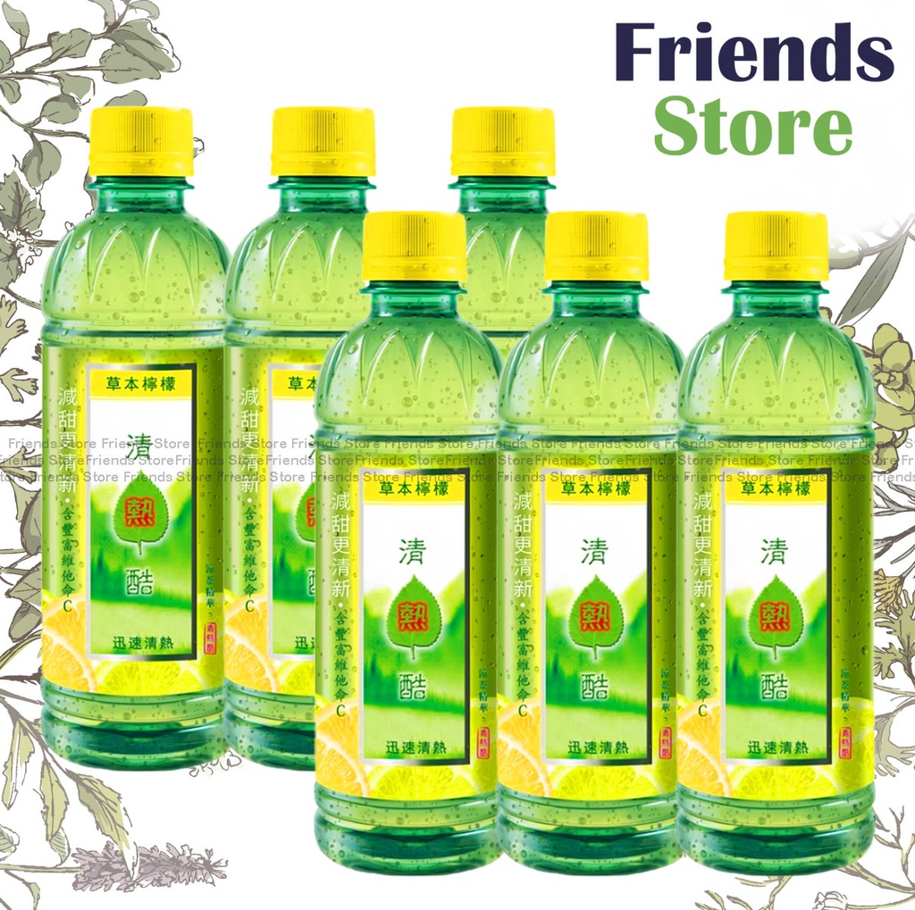[40041B1] Sensa Cools - Herbal Lemon (350ml X 6)