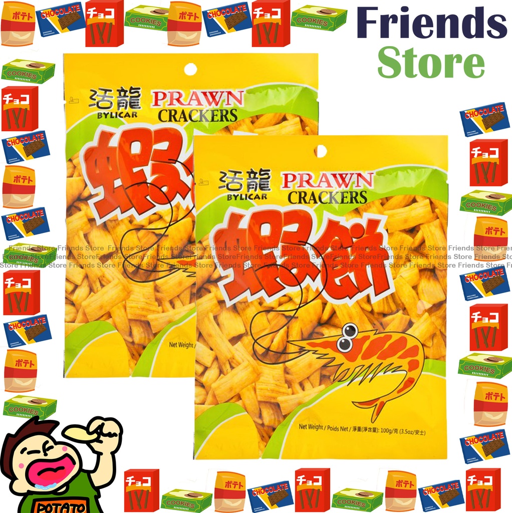 [4000251A] BYLICAR - Prawn Crackers (100g X 2)