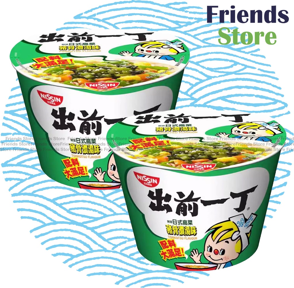 [400114G6] Nissin - Demae Iccho <Bowl碗麵> Noodles Tonkotsu Flavour (120g X 2)