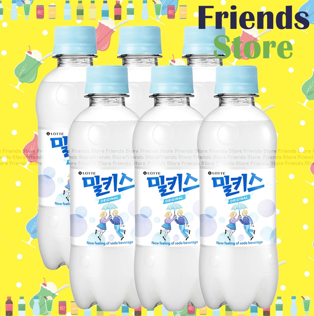 ロッテ - ミルキス ボトルクリーム グルーヴミルク オリジナルフレーバー (300ml x 6)