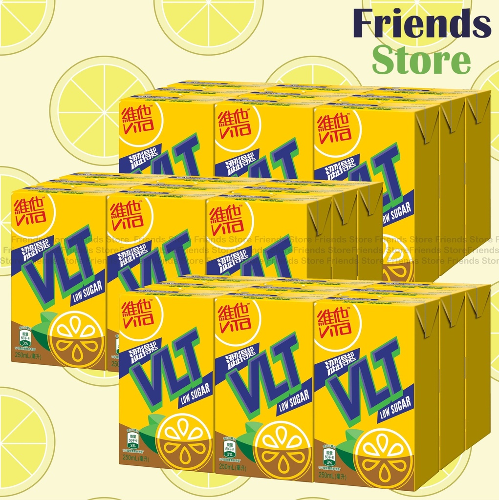 [4001044GF] Vita - [Full case] <<9pack> Low Sugar Lemon Tea (250ml X 9 X 3)