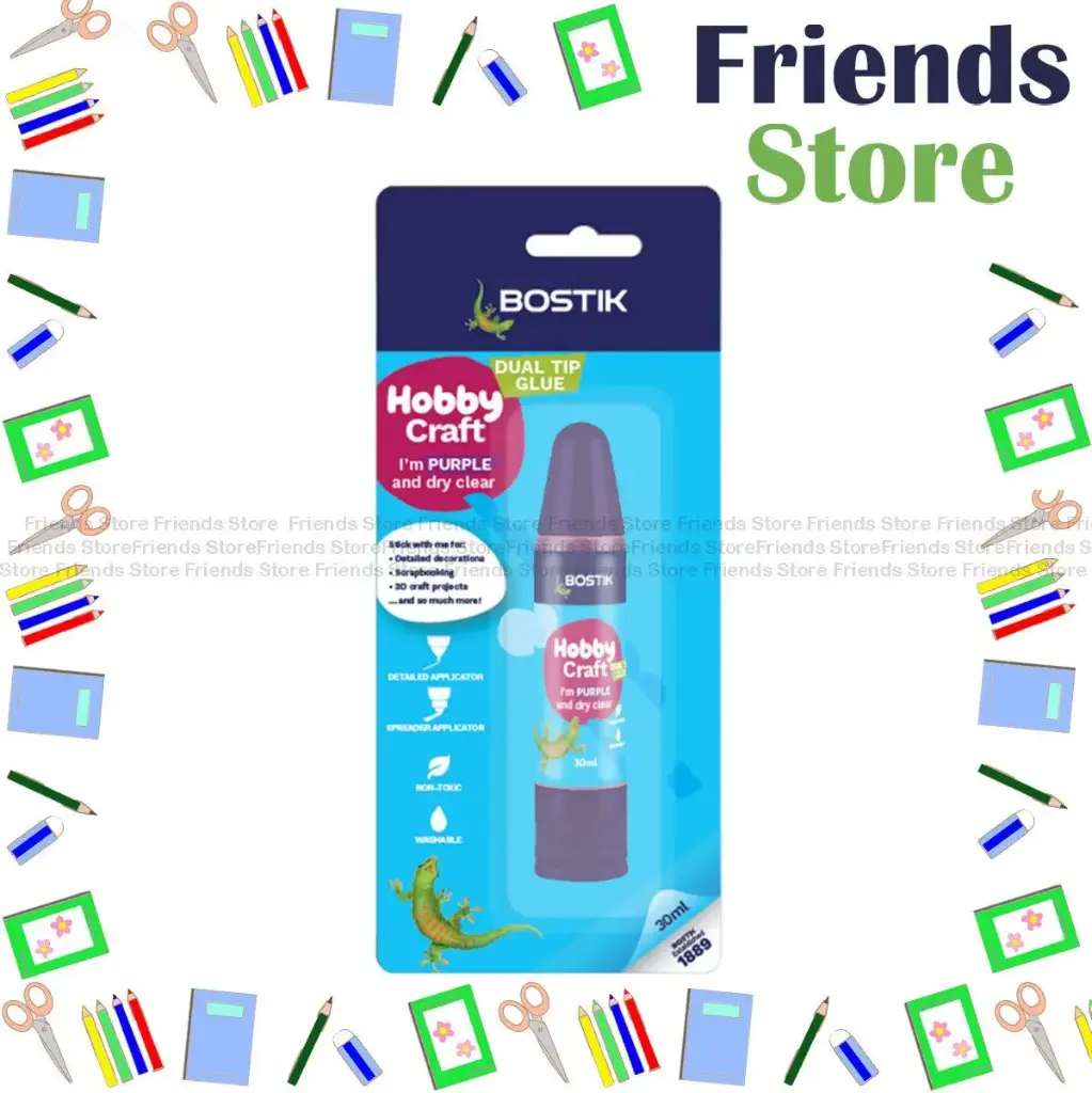 Bostik - Dual Tip Glue (30ml X 1)