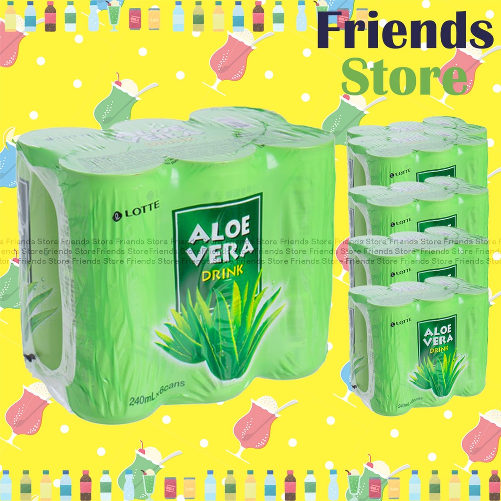 Lotte - [Full case] Korea Aloe drink (240ml X 30)