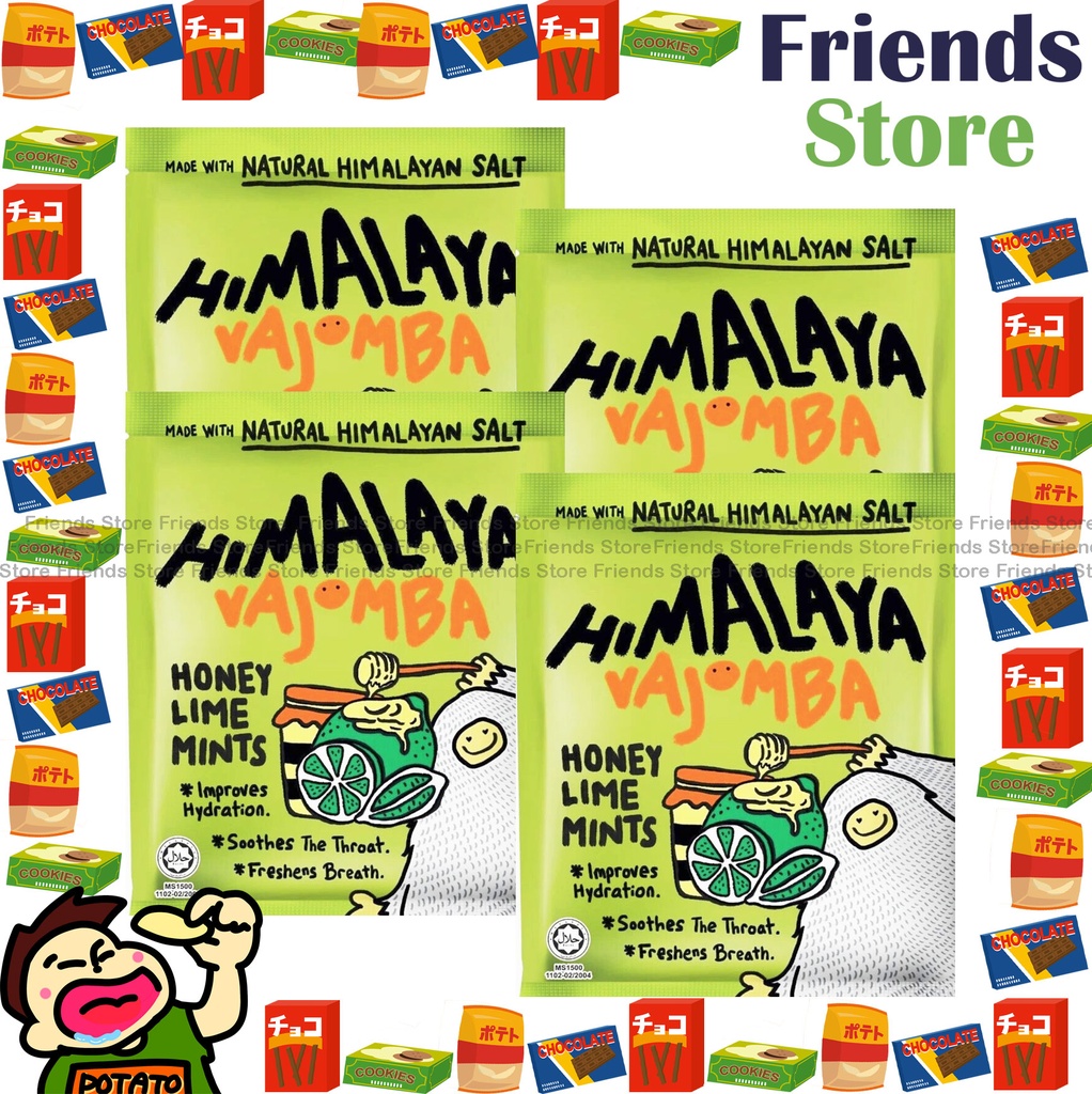 BIG FOOT -  喜瑪拉雅 Vajomba 蜂蜜青檬 天然鹽糖 (15克 X 4)