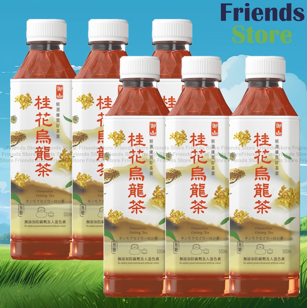 [4SD3] Yushan - Yushan Osmanthus Oolong Tea (500ml X 6)