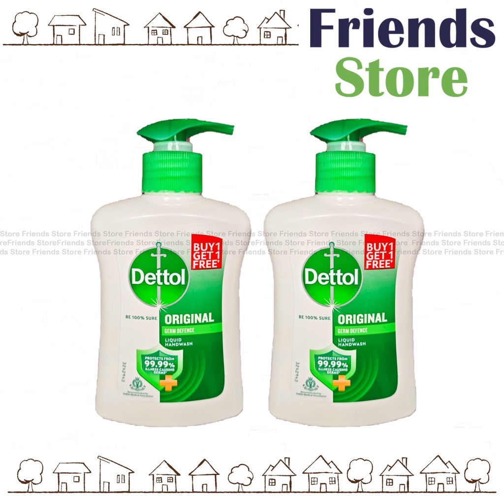 Dettol - 液体ハンドソープ オリジナル 210ml × 2（並行輸入品）