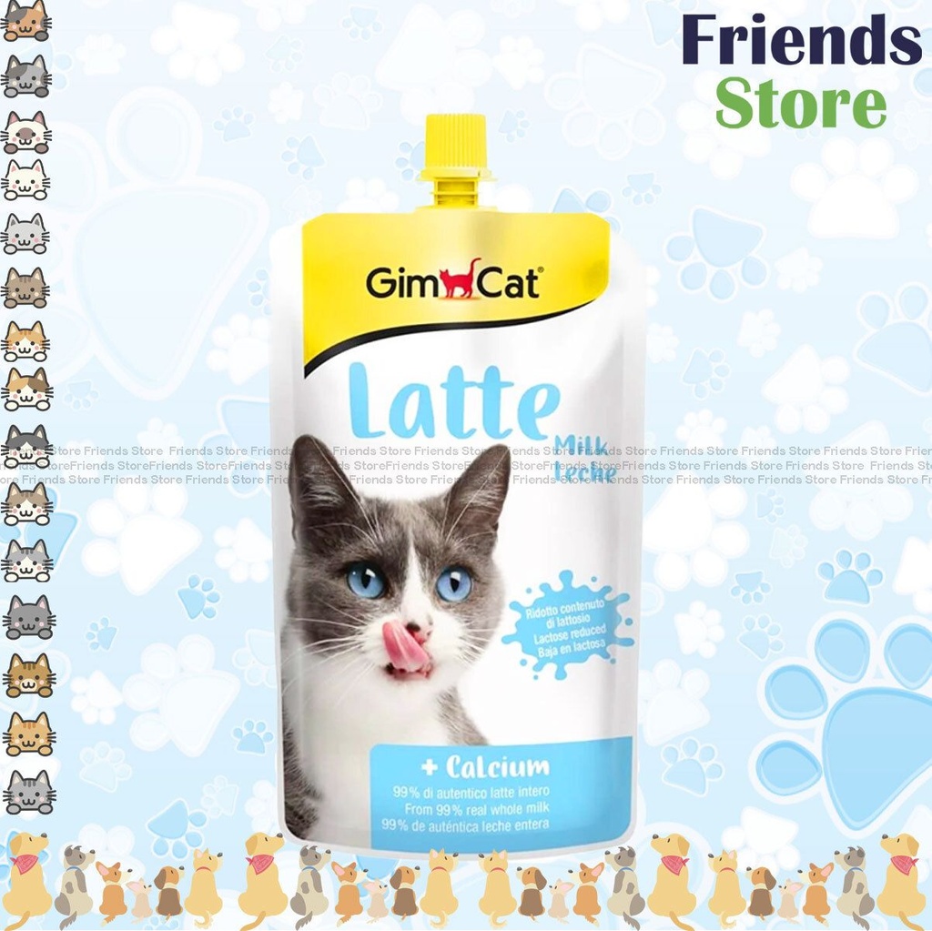 GimCat - 貓用低乳糖牛奶 200ml