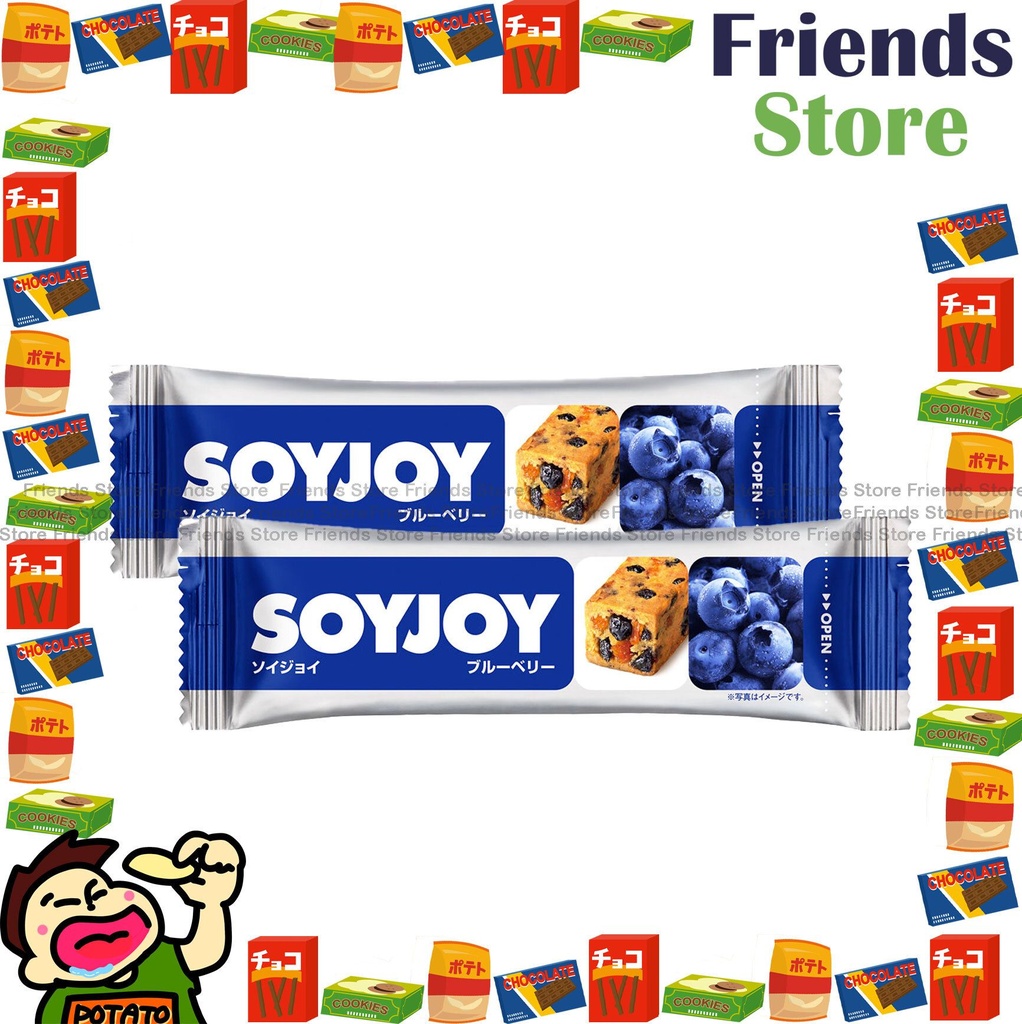 SOYJOY - Soy Bar (Blueberry) 30g X 2  #Parallel imported from Japan
