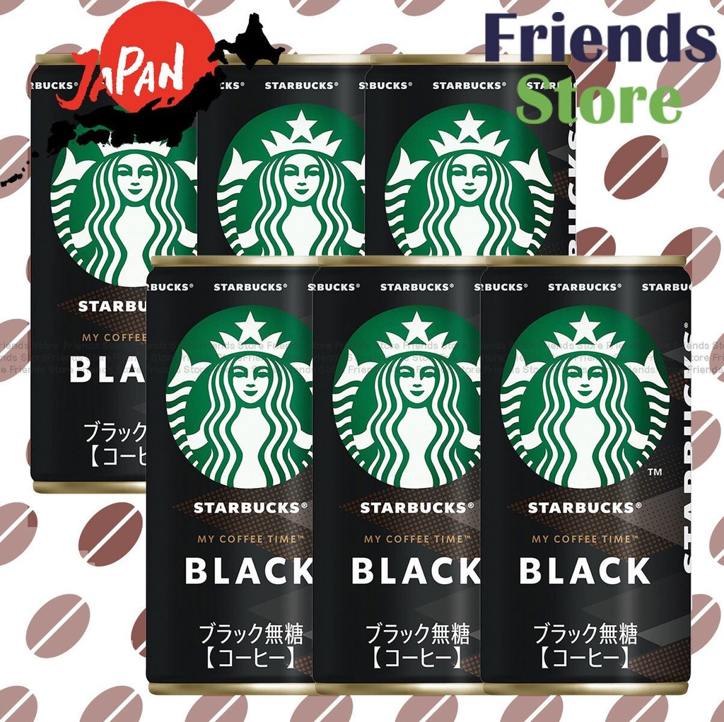 Starbucks - Japan Version MY COFFEE TIME Roasted Black Coffee (185g X 6)  Parallel import 