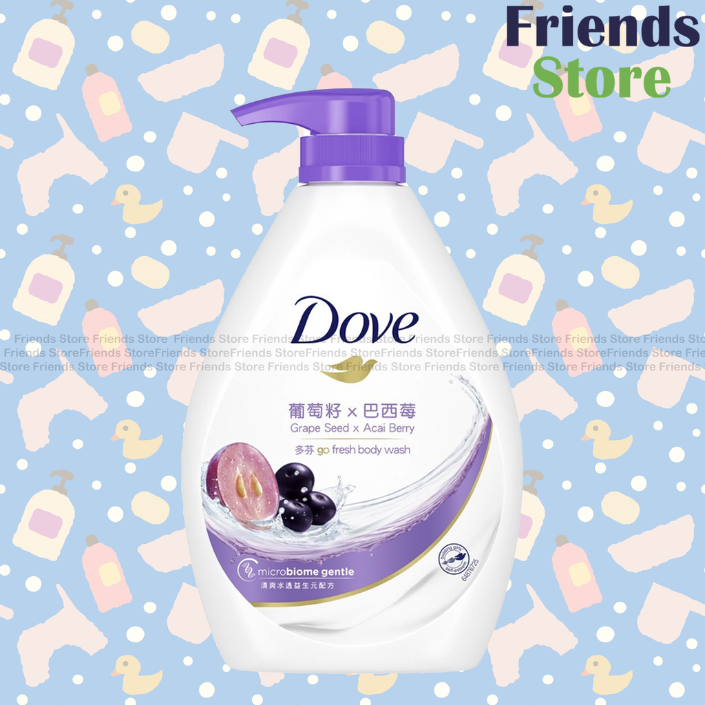 [DV007] Dove - ボディウォッシュ グレープシード&アサイベリー 1000g