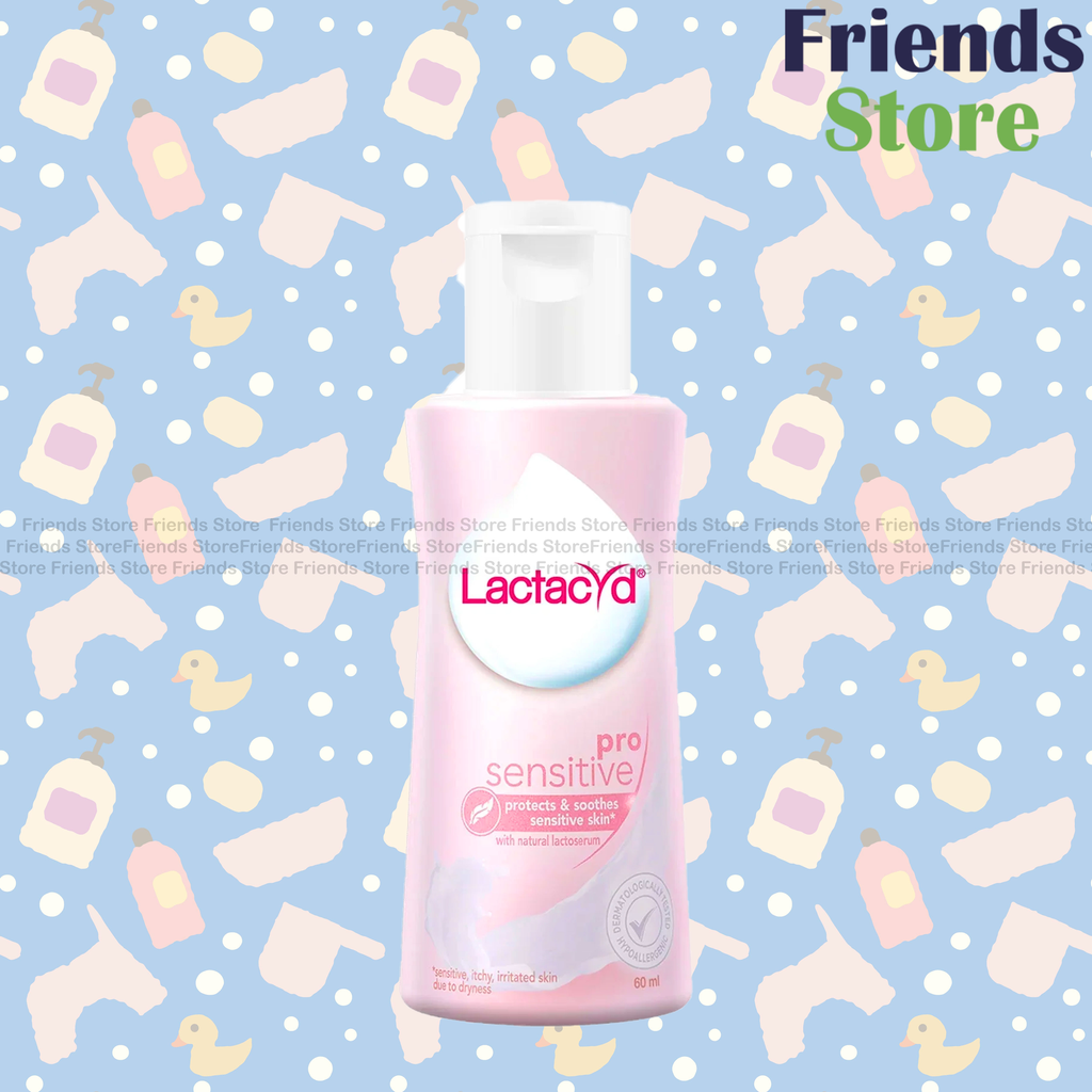 Lactacyd - 倍護女性潔膚液 60毫升-便攜裝 [抑菌紓敏 婦科醫護推薦 防痕、防味、防壞菌 私密衛生護理 ]