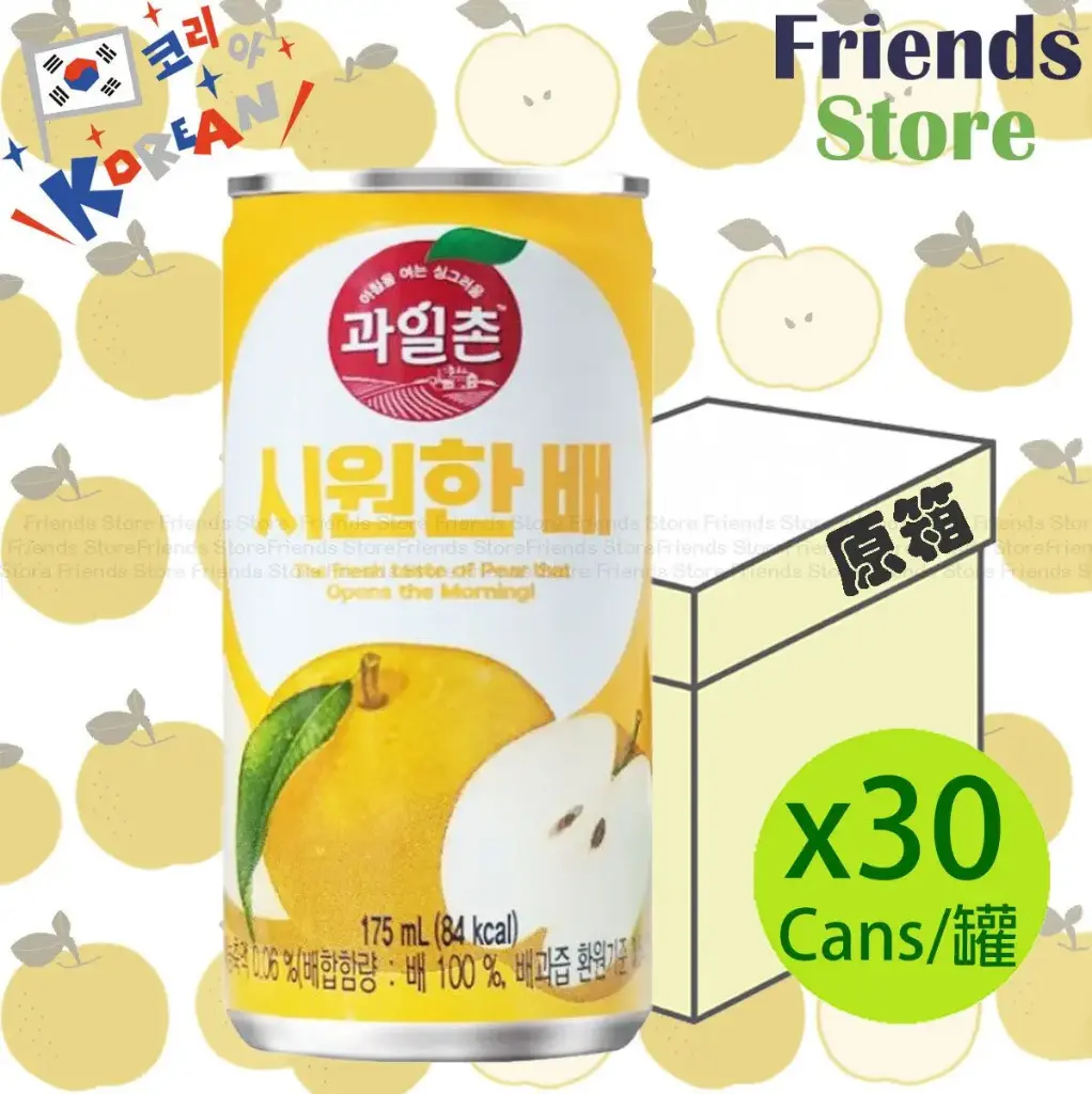 HAITAI - [Full Case] Korea HTB Pear Drink (175ml X 30) Parallel import