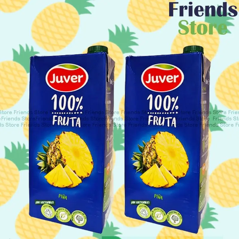 Juver - 西班牙 Fruta 100% 菠蘿果汁 (1升 X 2)