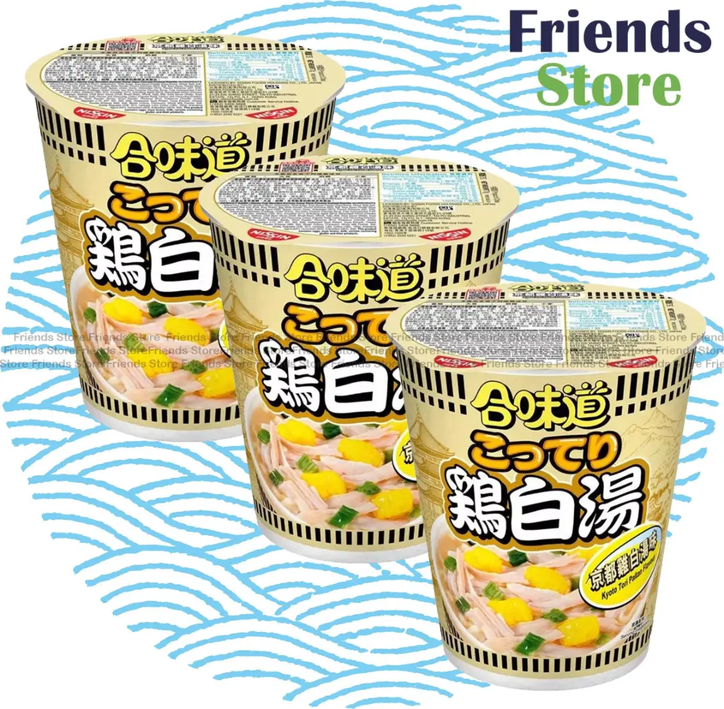 [400114Z86] 日清 - 合味道 杯麵 京都雞白湯味 (75克 X 3)