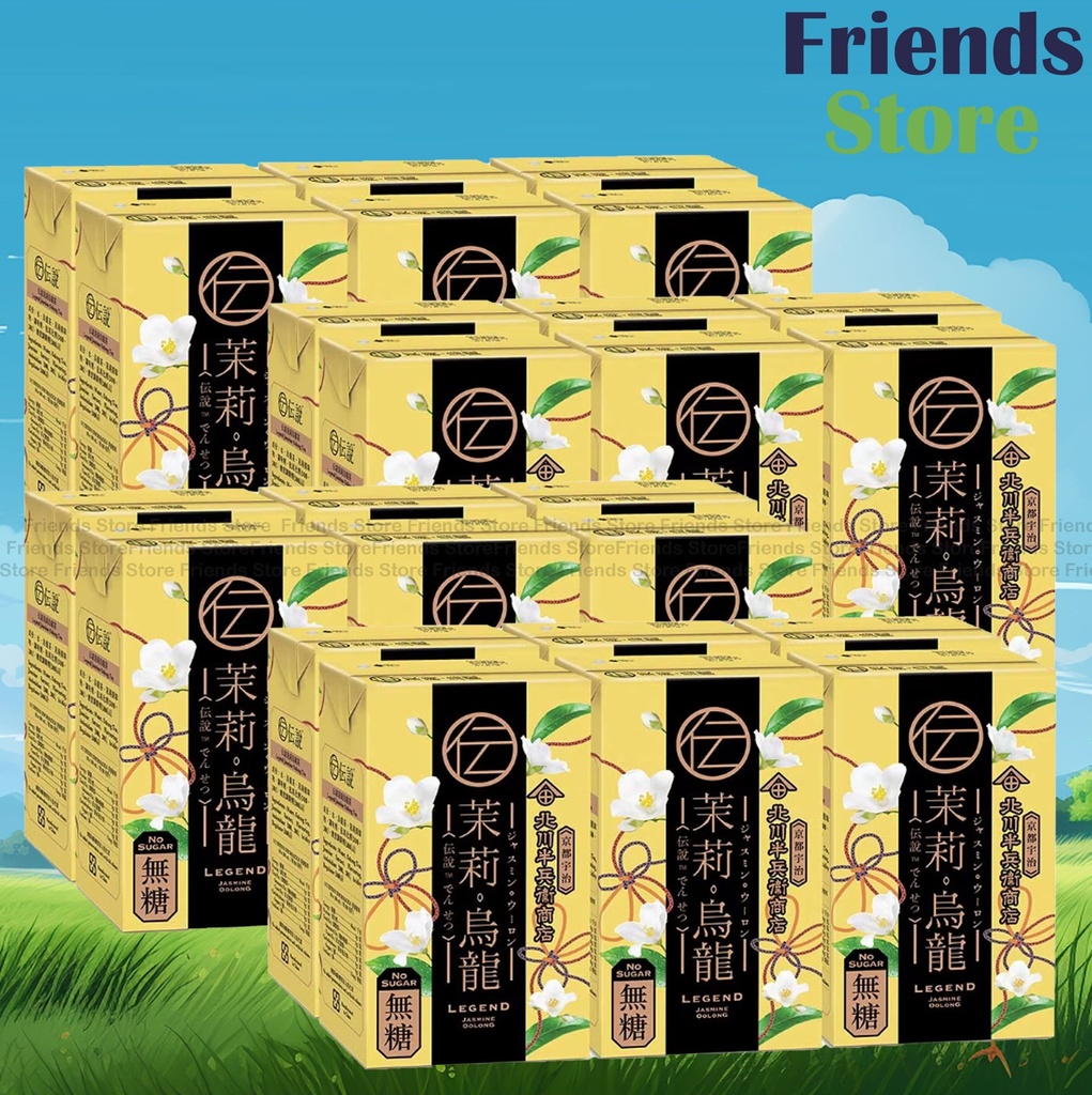 [4002116F] 北川半兵衞商店  - [原箱] 北川半兵衛商店 伝說茉莉烏龍茶(無糖) (250毫升 X 6 X 4)