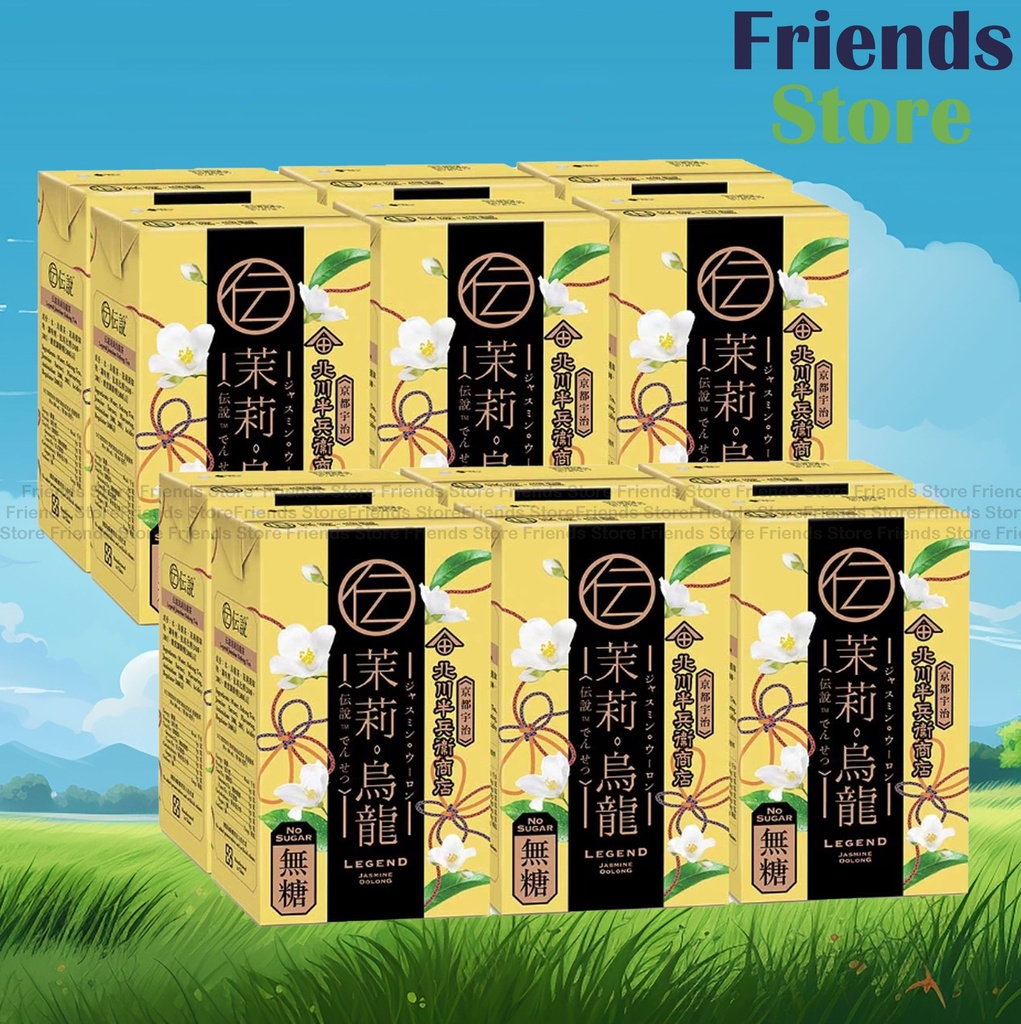 [4002116] KITAGAWA - レジェンドジャスミン烏龍茶（無糖）(250ml × 6 × 2)﻿