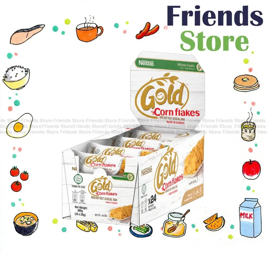 Nestlé - ゴールド™ コーンフレーク 朝食シリアルバー（20g×24）