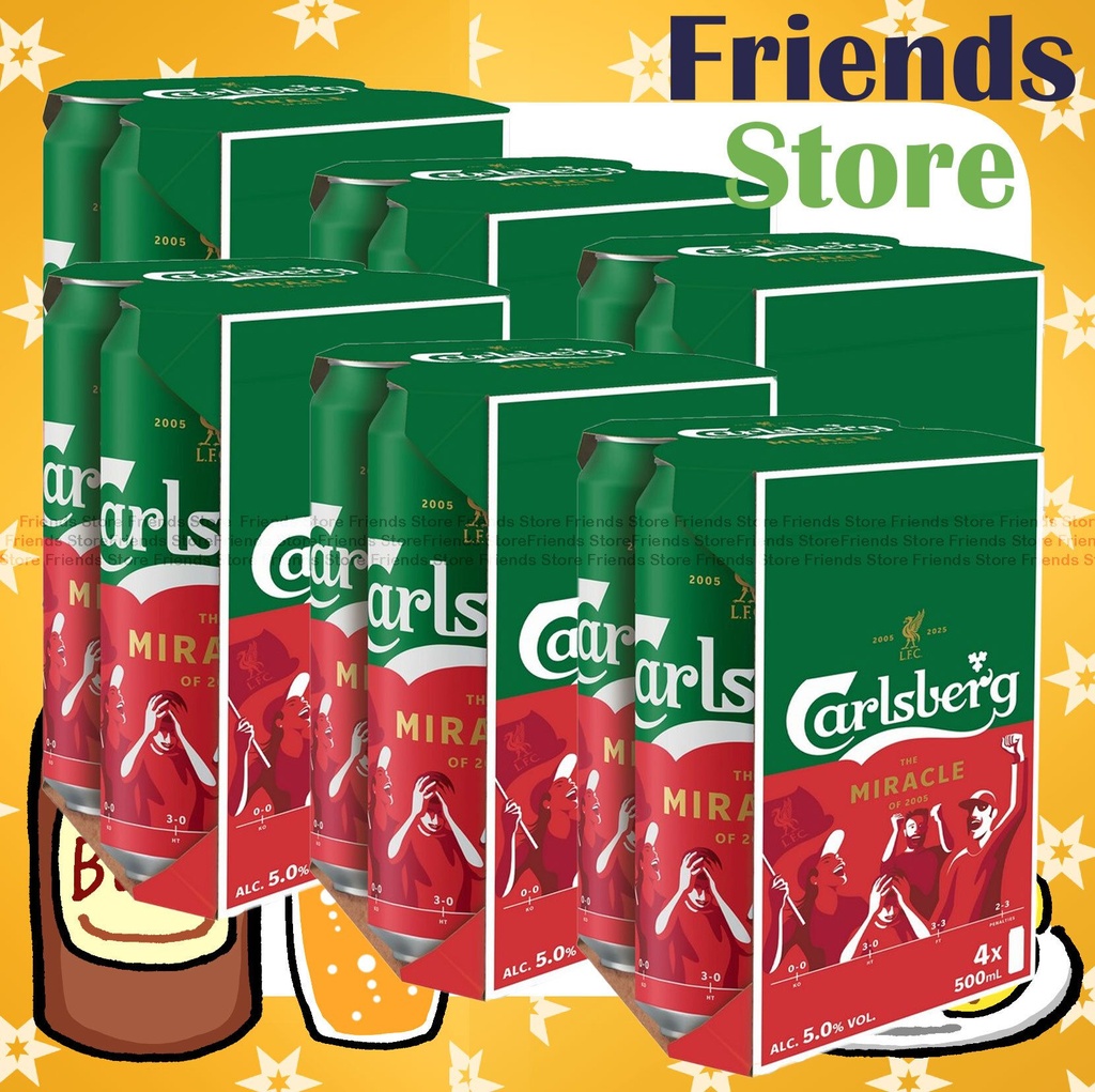 [400145PF] Carlsberg - [Full case] <King Can> Carlsberg Beer (500ml X 24) (Authorized goods)