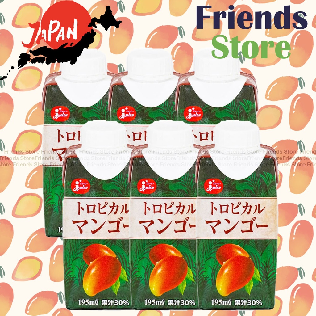 熊本 - 日本熊本 紙盒裝 熱帶芒果汁 (195毫升 X 6)