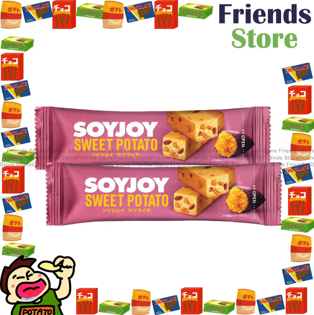 [4004423D5] SOYJOY - บาร์โปรตีนถั่วเหลืองรสผลไม้ (รสมันหวาน) (30 กรัม x 2)
