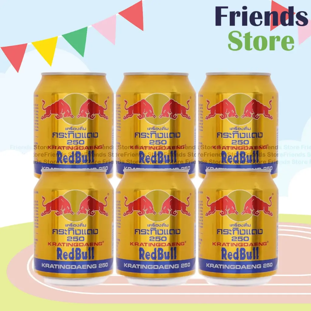 [4DK11B-1] Red Bull - （ゴールド缶）（ショート缶）【250ml×6本】