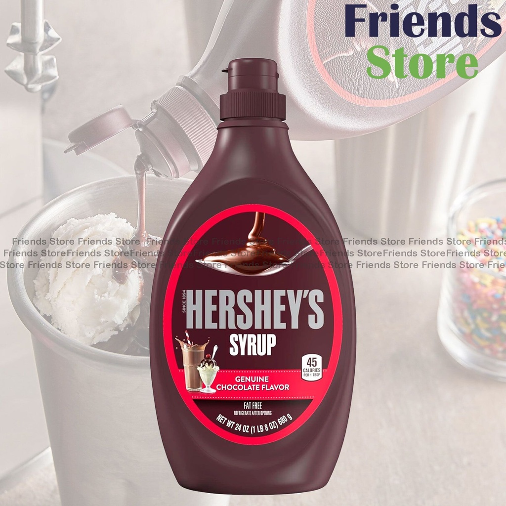 HERSHEY - チョコレートシロップ（本格チョコレート風味）（680g）