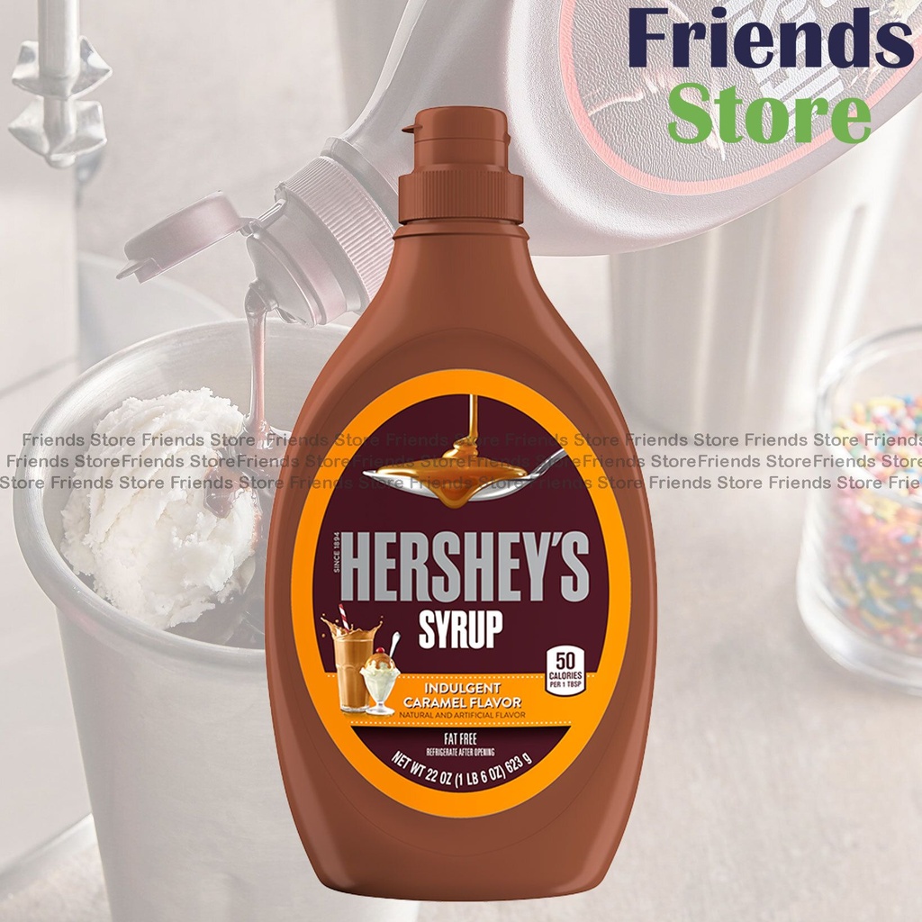 HERSHEY - キャラメルシロップ（リッチキャラメル風味）（623g）