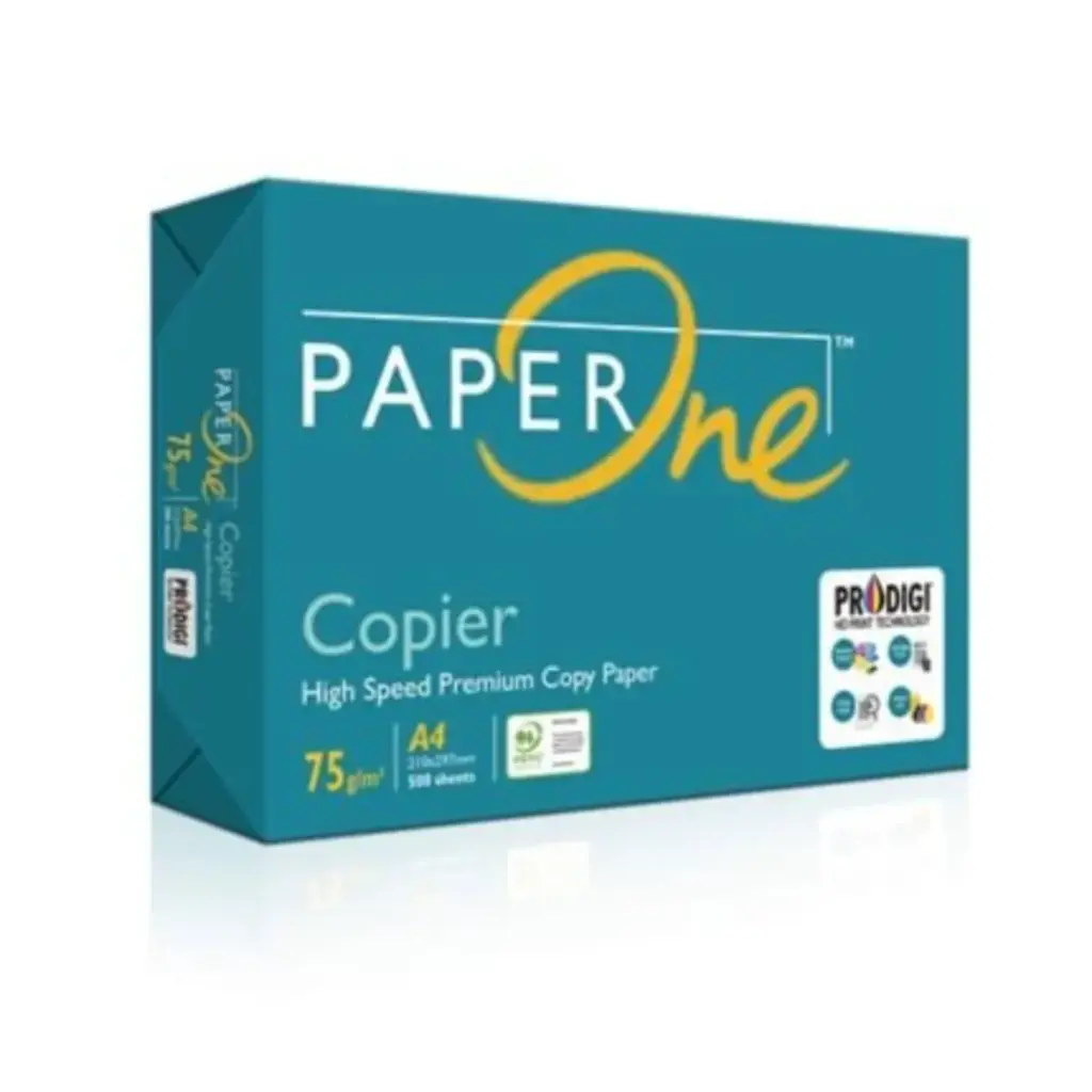 กระดาษอเนกประสงค์ Paperone ขนาด A4 75 แกรม - 1 รีม (500 แผ่น)