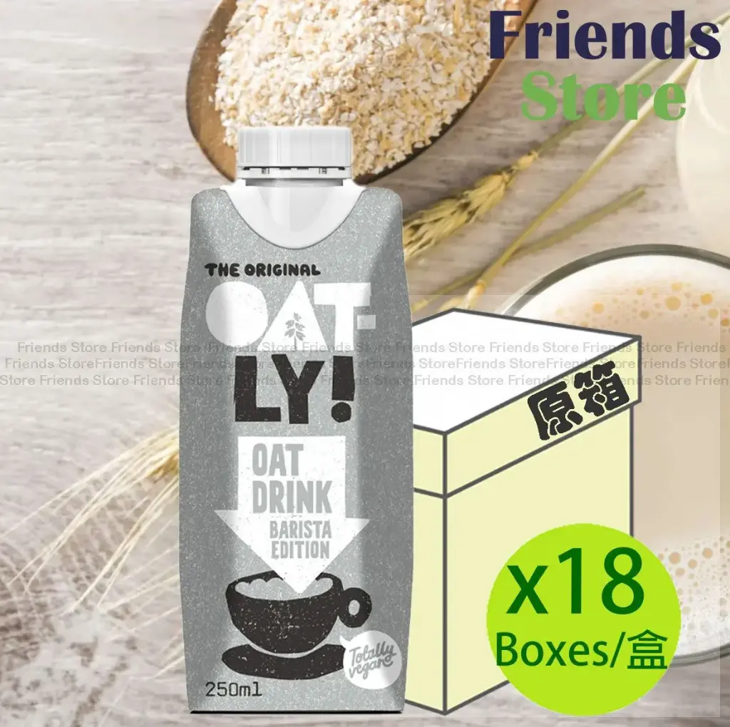โอ๊ต! - [Full case] 細盒裝 Oat Drink Bariata (250ml X 18) #ตัวแทนจำหน่ายสินค้าฮ่องกง