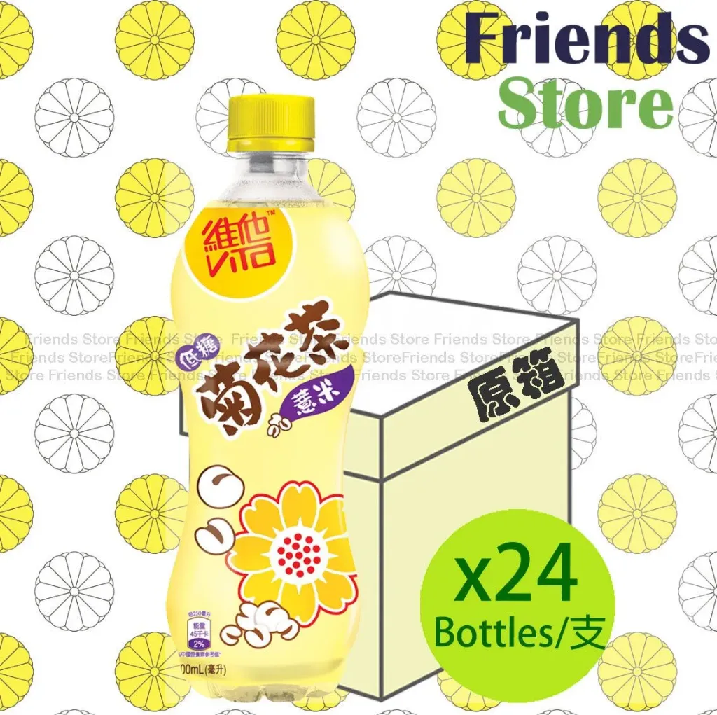 維他 - 低糖 薏米菊花茶 飲品 (500毫升 X 6)