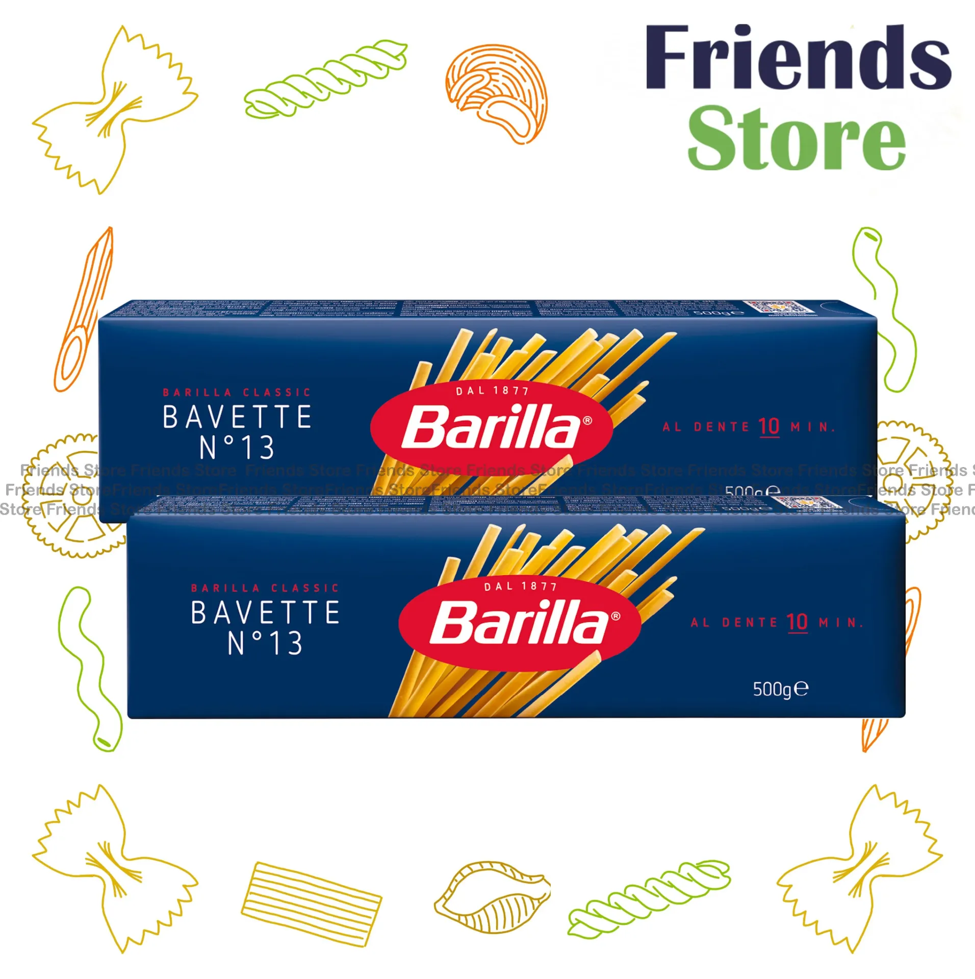 Barilla - Italy Linguine N.13 (500g X 2)