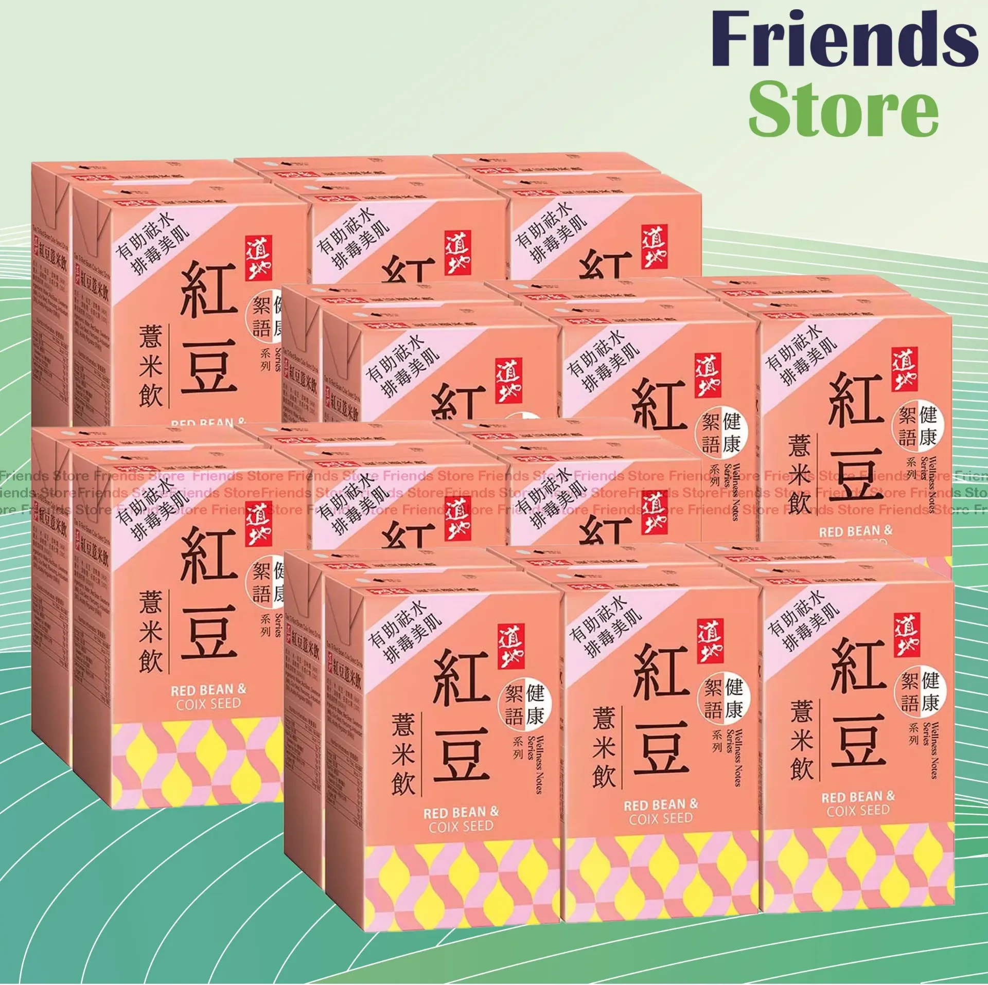 [4002120F] Tao Ti - 타오티 - [풀케이스] 팥 율무 음료 (250ml x 6 x 4)