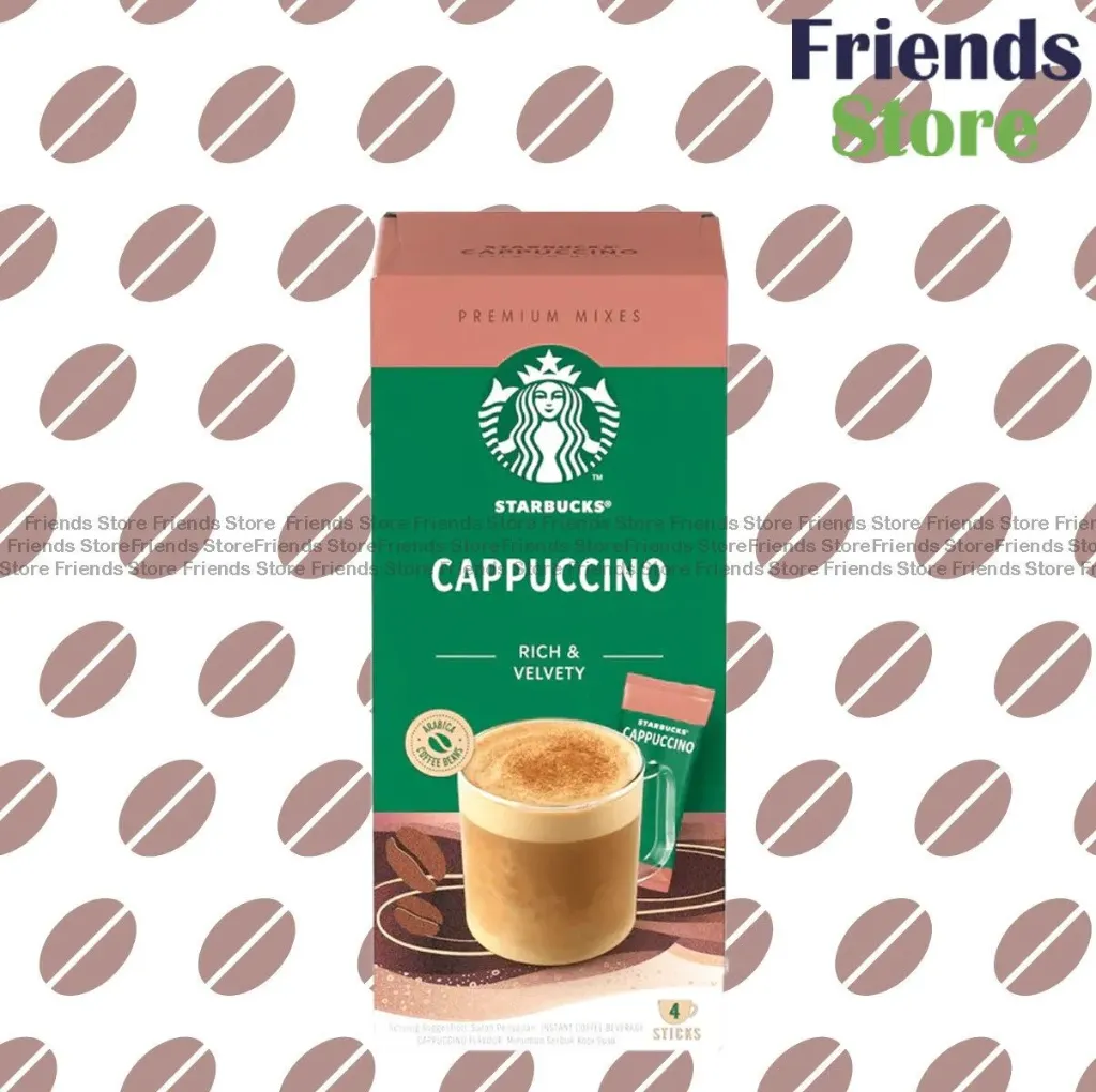 Starbucks Instant Mixes - 스타벅스 카푸치노 스틱 (4개입)