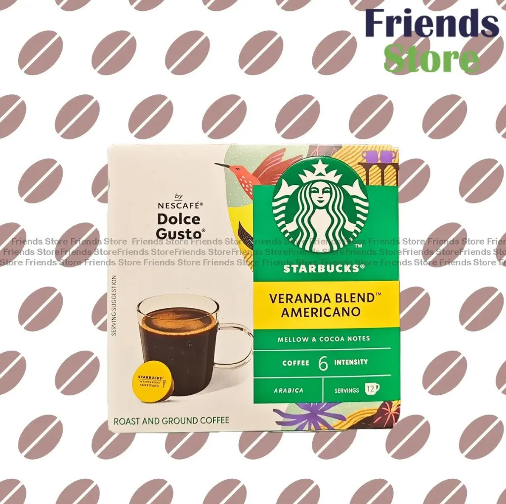 Starbucks - Veranda Blend™ Americano by NESCAFÉ® Dolce Gusto® Coffee Capsules (12 Capsules)