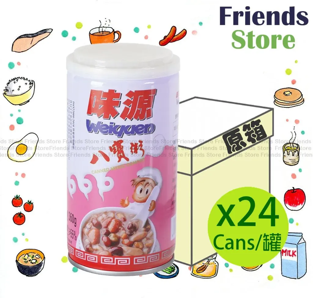 味源 - [ケース販売] 八宝粥 缶詰 (360g X 24缶)