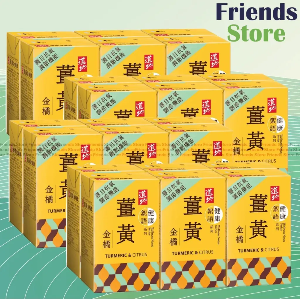 [4002124F] Tao Ti - 울금(강황) & 시트러스 음료 (250ml × 6개 × 4팩)