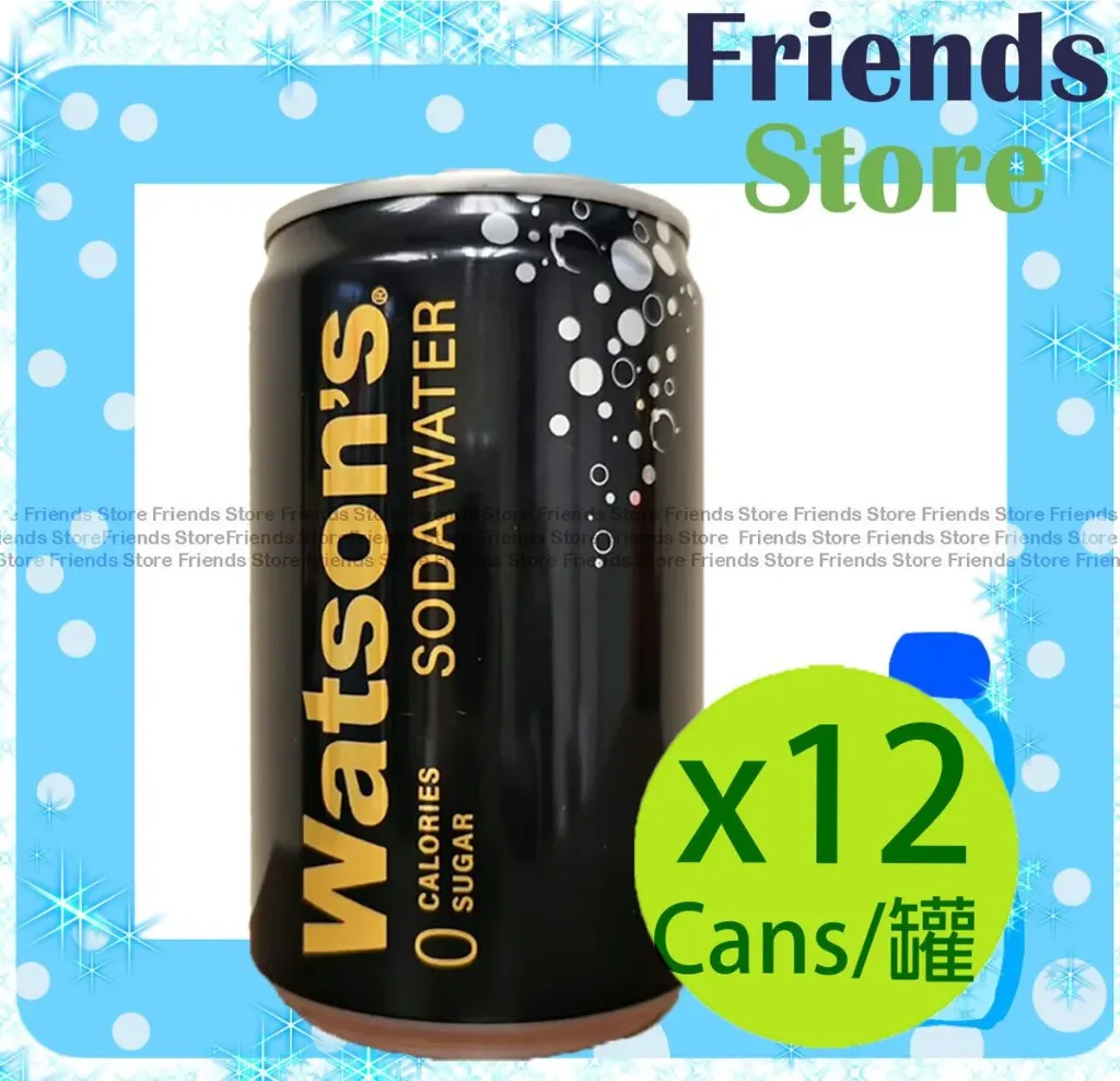 watsons - วัตสัน โซดา มินิแคน (200 มล. x 12 กระป๋อง)