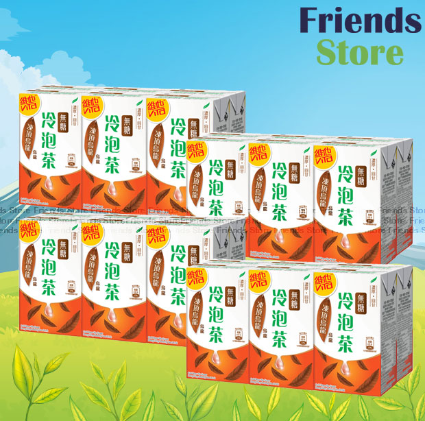 Vita - 【オリジナルボックス入り】（紙包装）水出し無糖茶 - フローズントップウーロン茶（250ml×6×4）